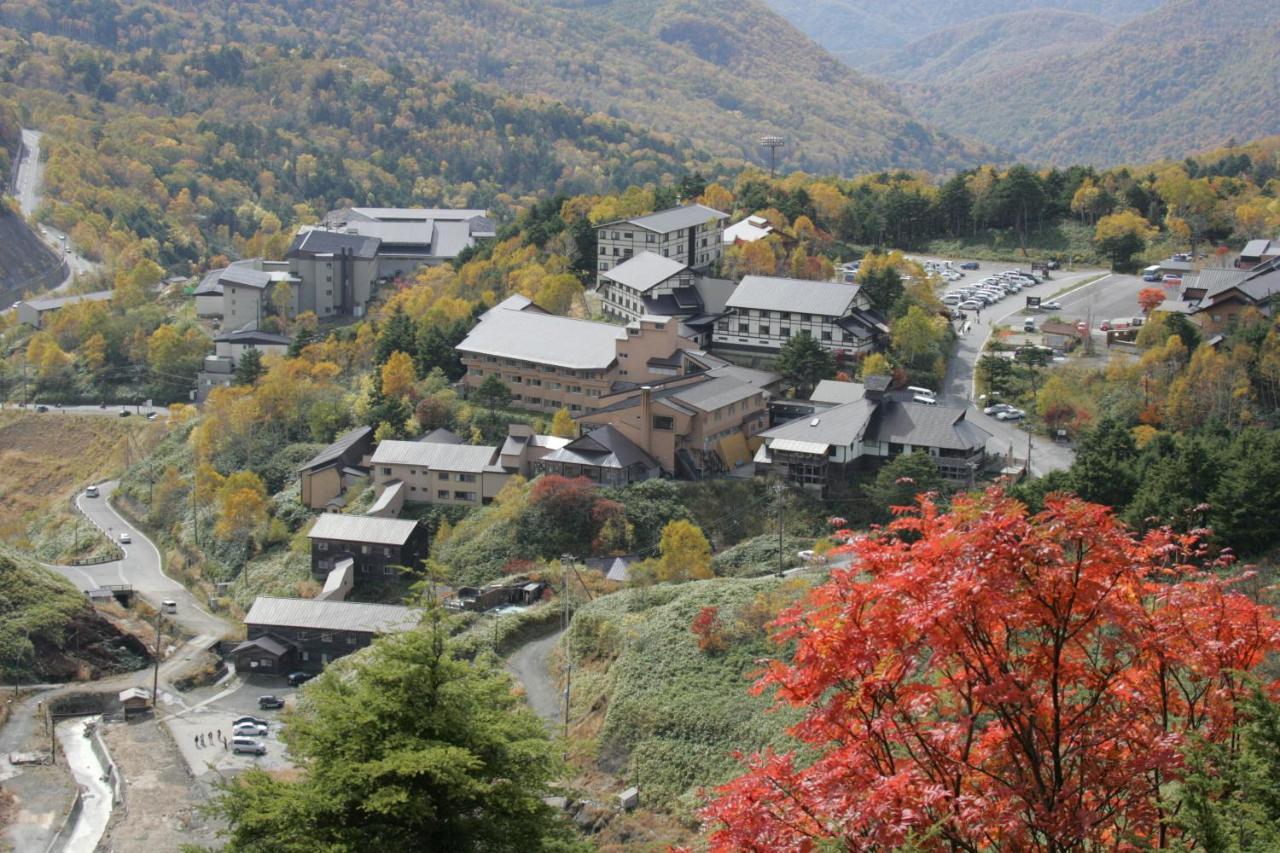 Manza Onsen Nisshinkan Tsumagoi Bagian luar foto