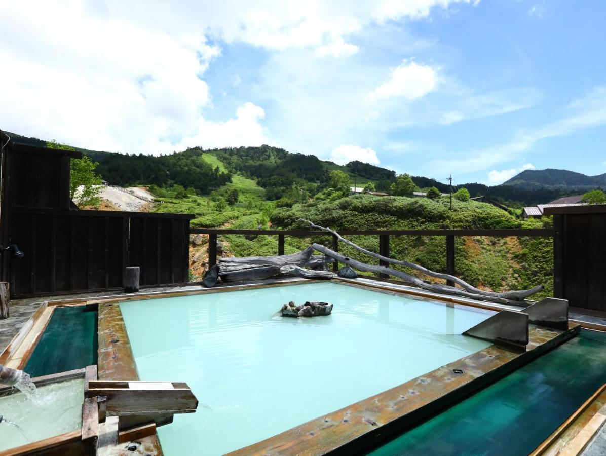 Manza Onsen Nisshinkan Tsumagoi Bagian luar foto