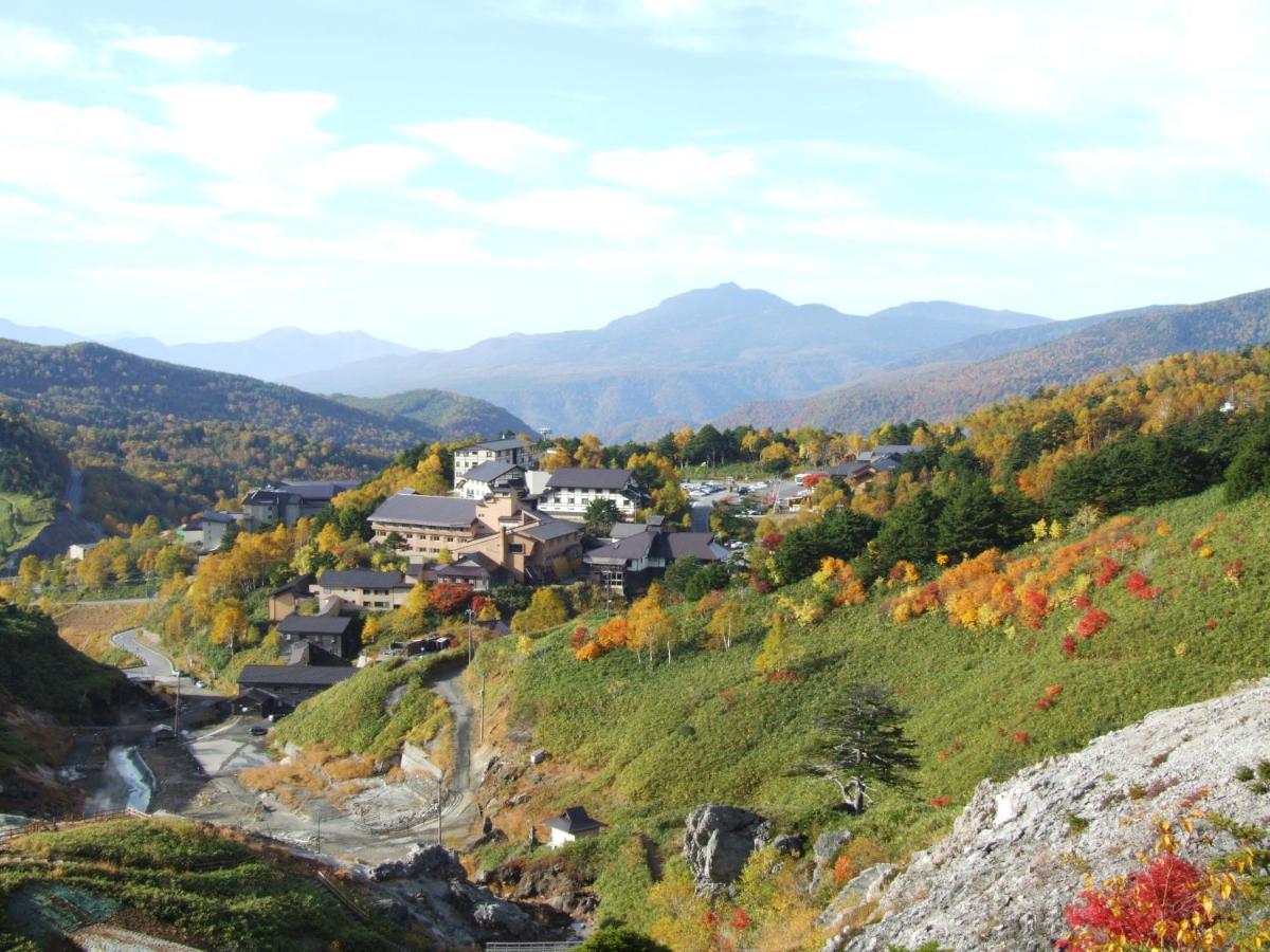 Manza Onsen Nisshinkan Tsumagoi Bagian luar foto
